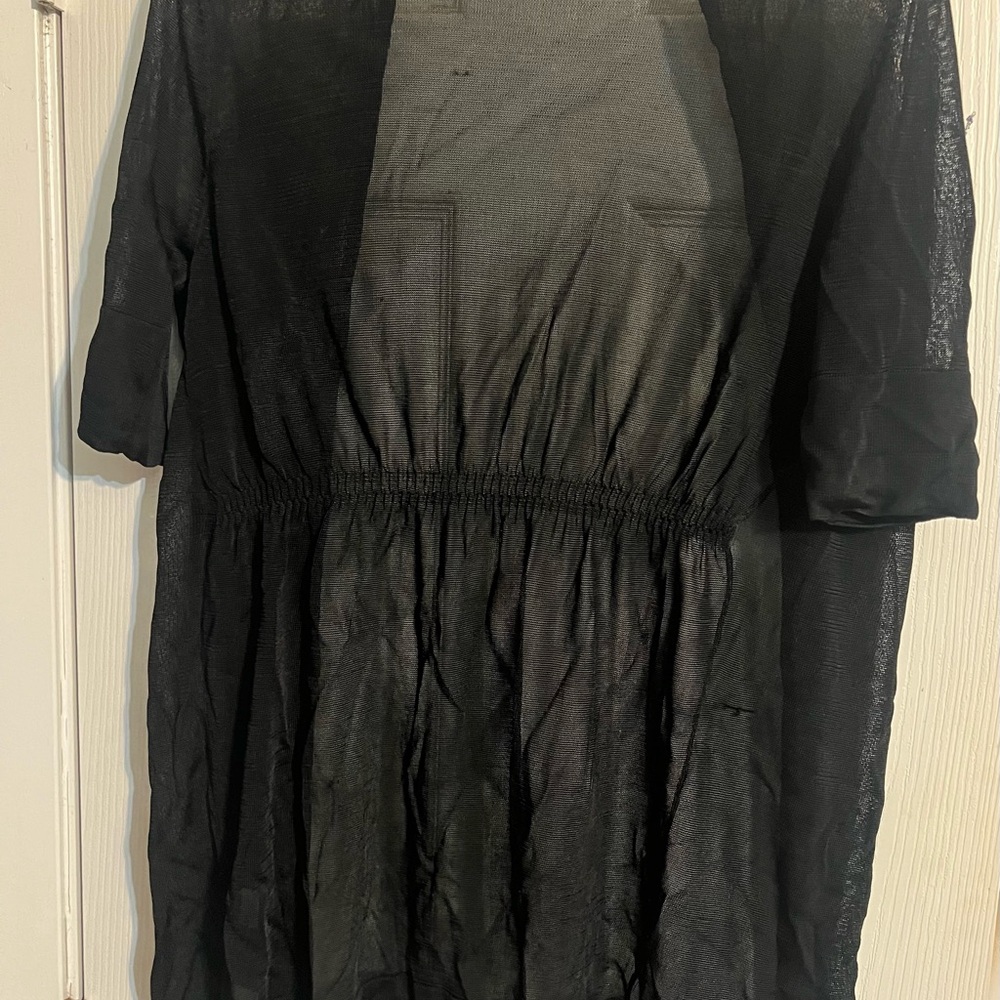 Sheer cardigan